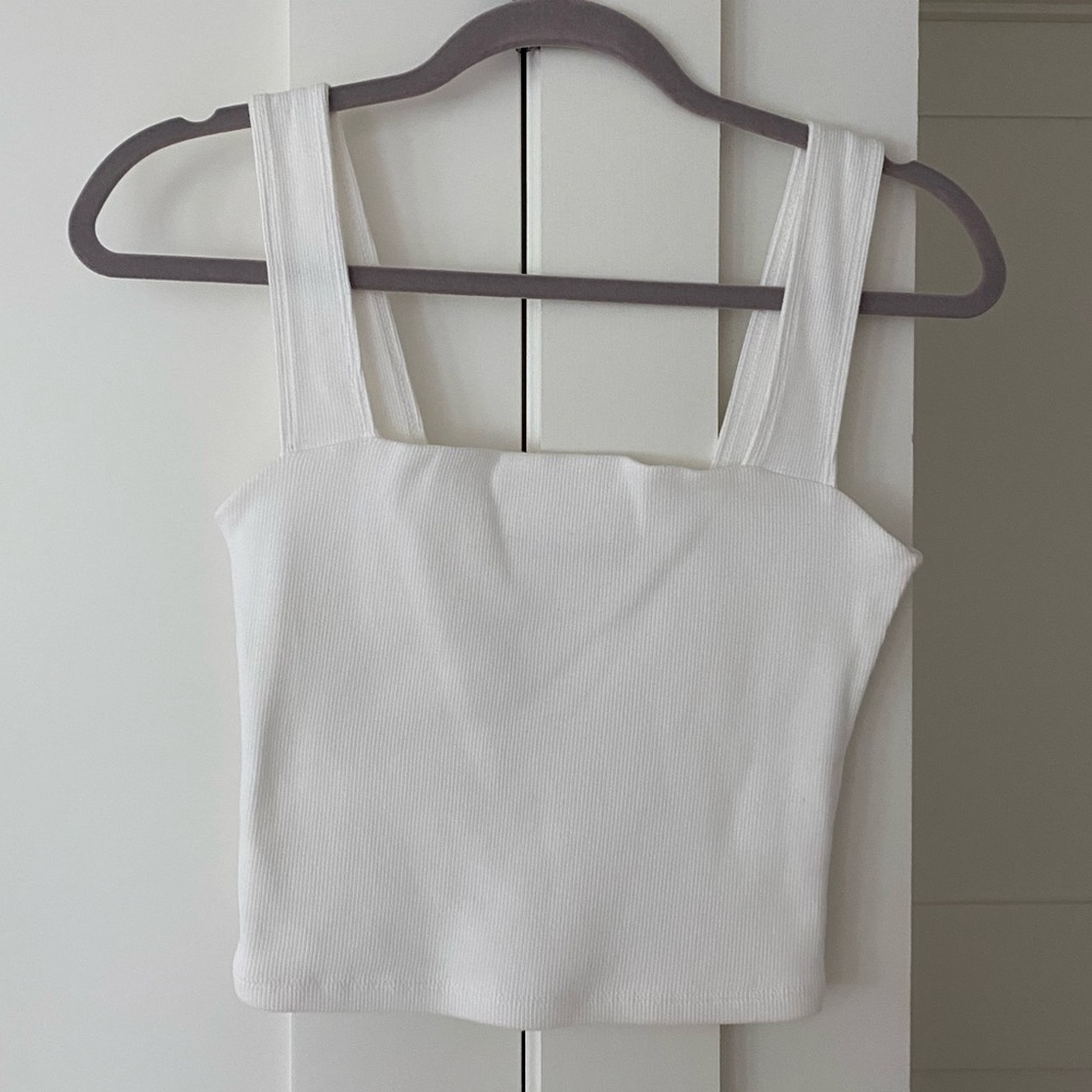 A&F Ribbed cropped tank